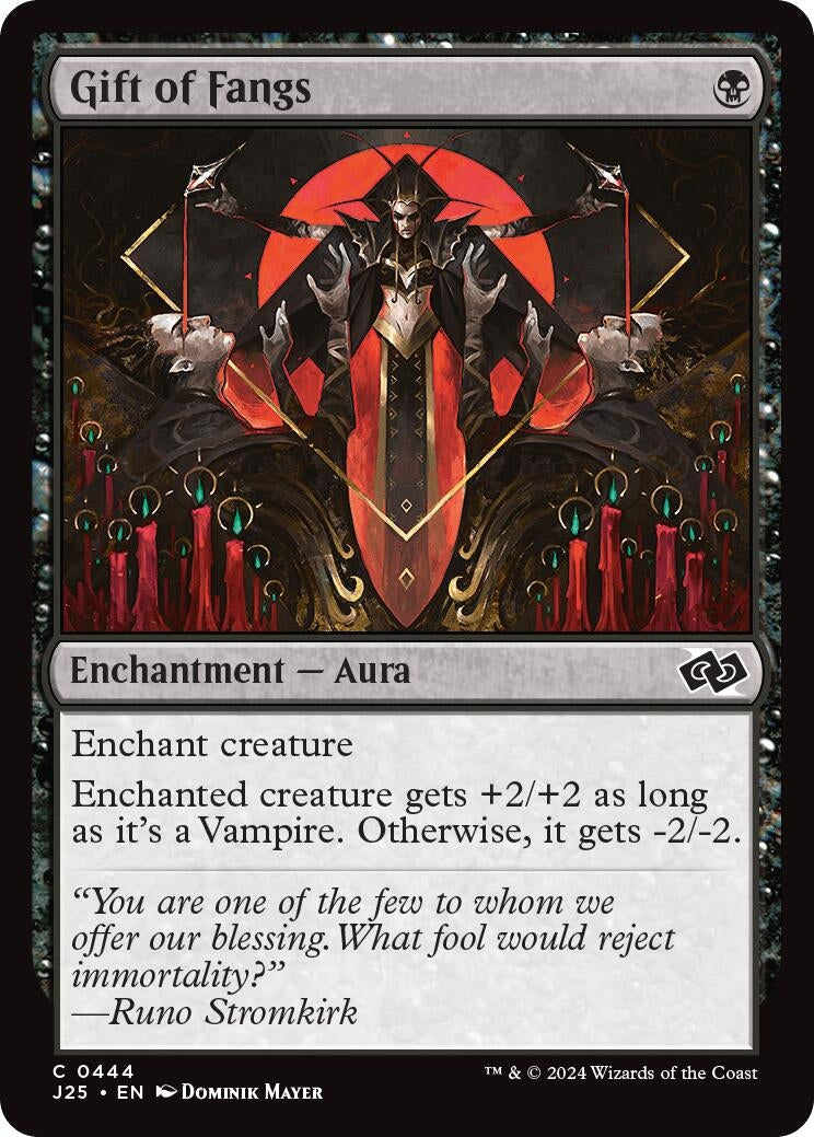Image for Gift of Fangs (Foundations Jumpstart) (444) - Magic: The Gathering