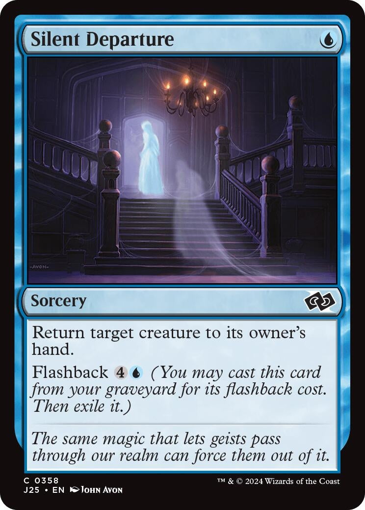 Image for Silent Departure (Foundations Jumpstart) (358) - Magic: The Gathering