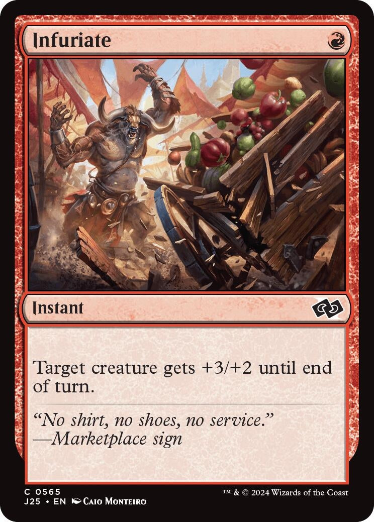 Image for Infuriate (Foundations Jumpstart) (565) - Magic: The Gathering