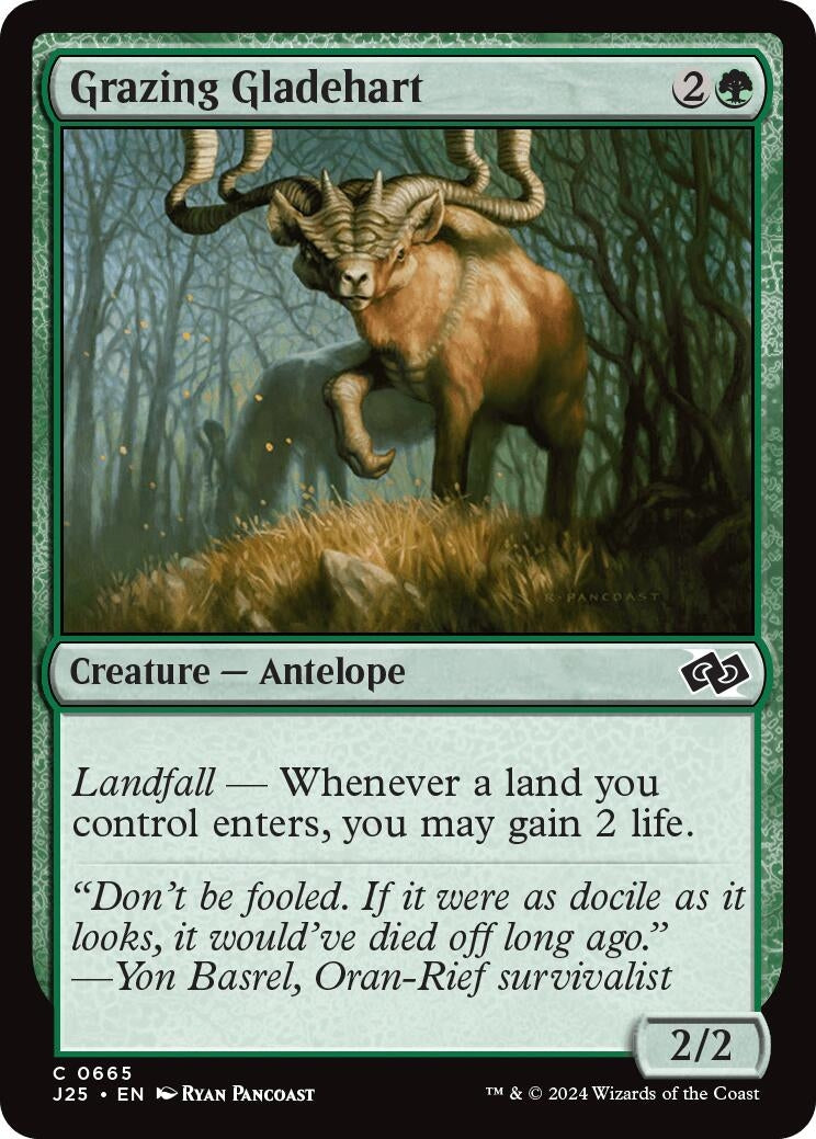 Image for Grazing Gladehart (Foundations Jumpstart) (665) - Magic: The Gathering