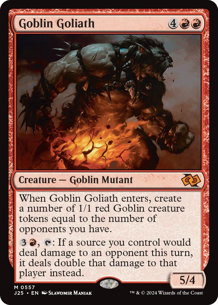 Image for Goblin Goliath (Foundations Jumpstart) (557) - Magic: The Gathering