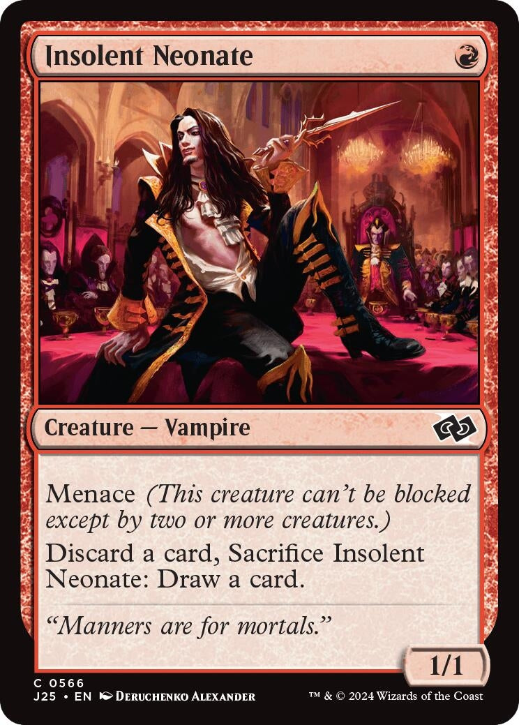 Image for Insolent Neonate (Foundations Jumpstart) (566) - Magic: The Gathering