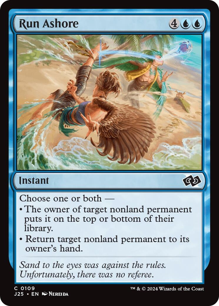 Image for Run Ashore (Foundations Jumpstart) (109) - Magic: The Gathering
