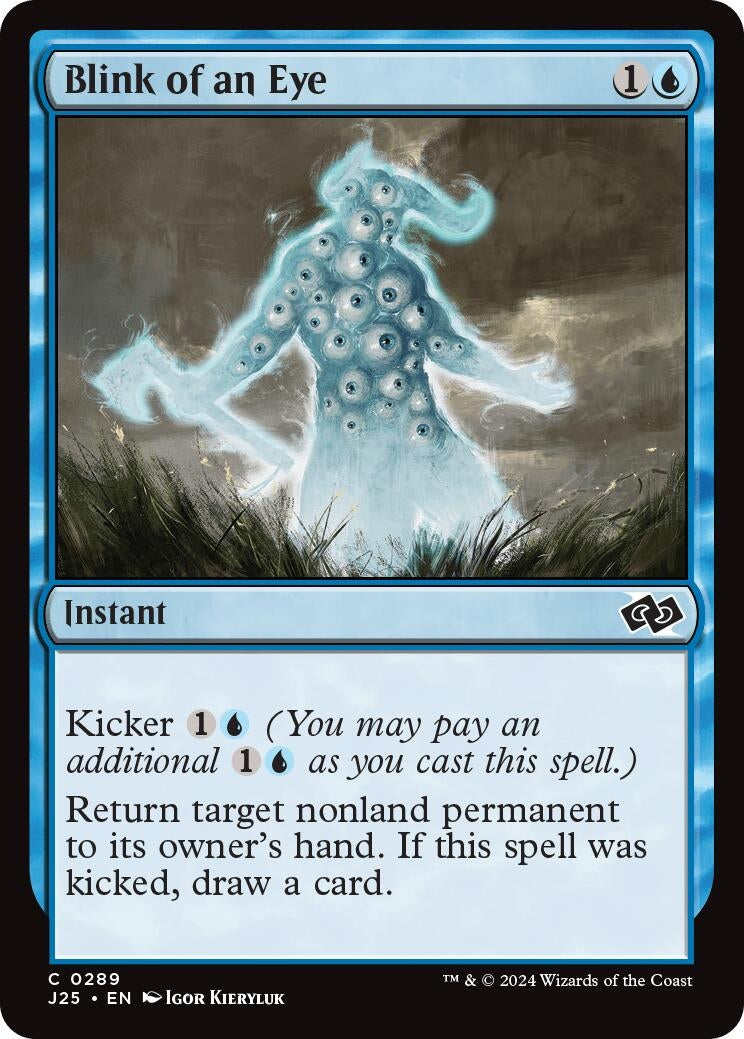 Image for Blink of an Eye (Foundations Jumpstart) (289) - Magic: The Gathering