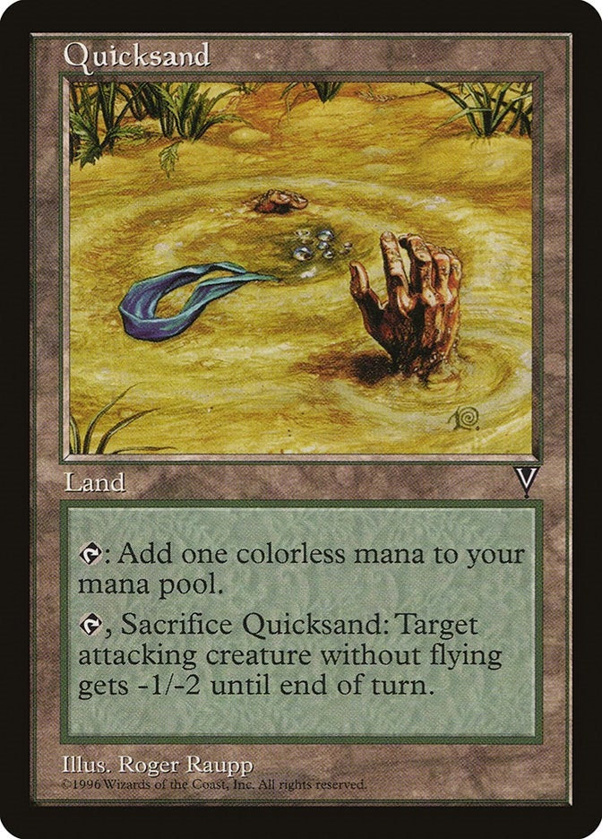 Image for Quicksand (Visions) - Magic: The Gathering