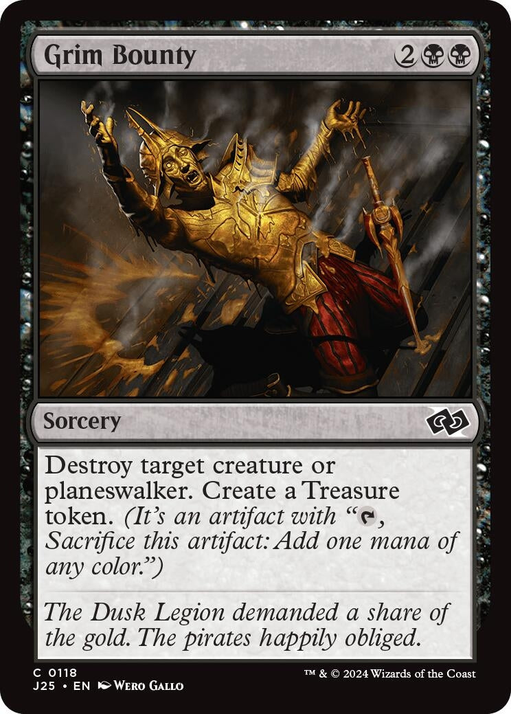 Image for Grim Bounty (Foundations Jumpstart) (118) - Magic: The Gathering