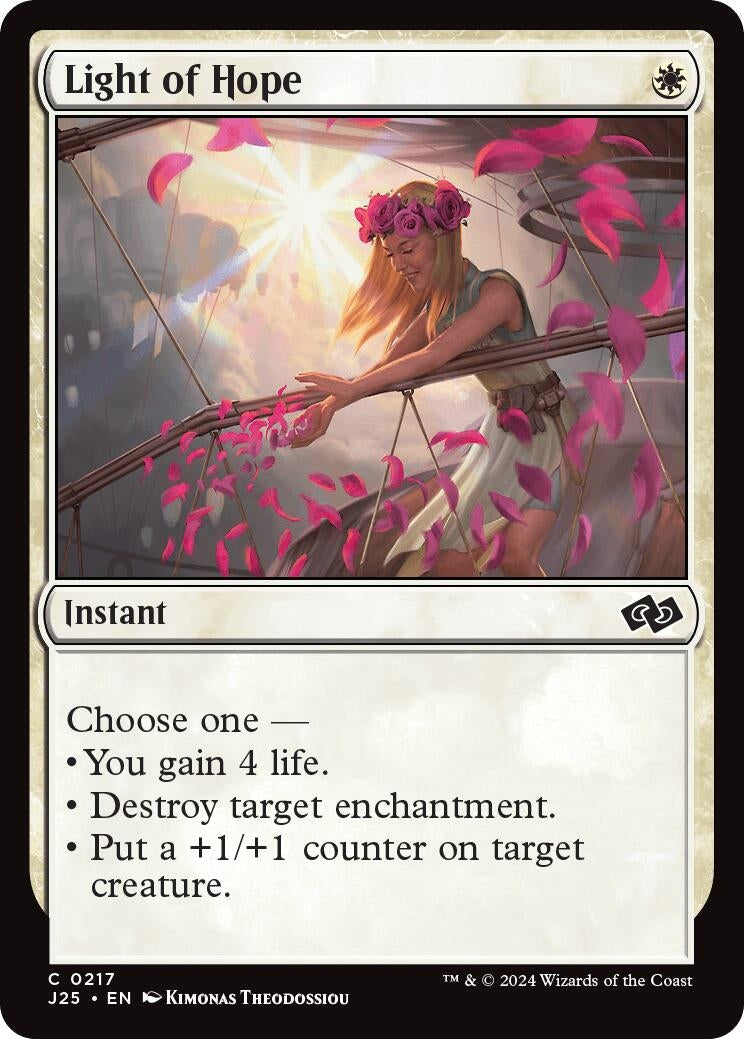Image for Light of Hope (Foundations Jumpstart) (217) - Magic: The Gathering