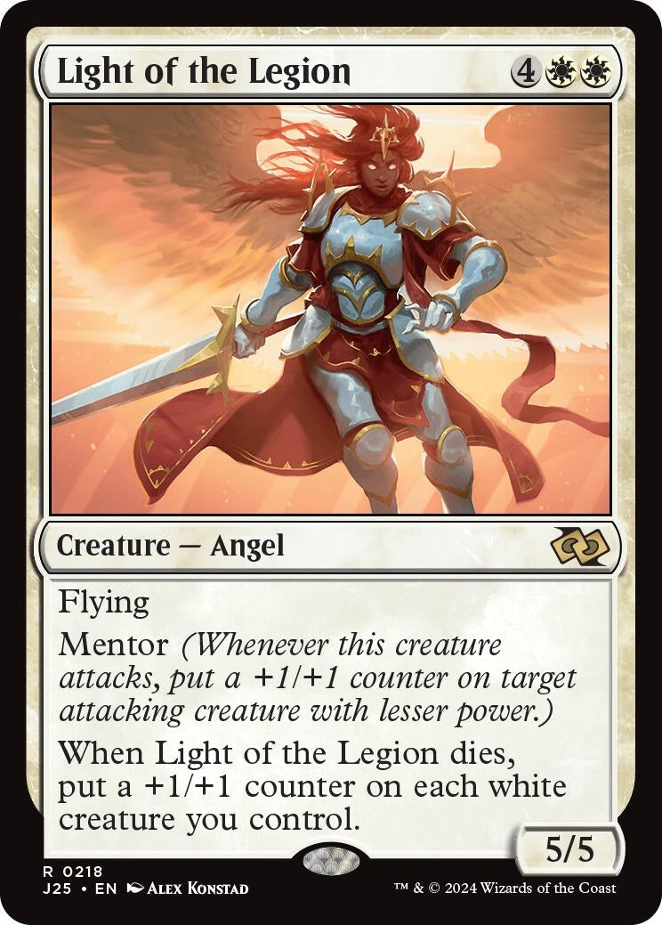 Image for Light of the Legion (Foundations Jumpstart) (218) - Magic: The Gathering