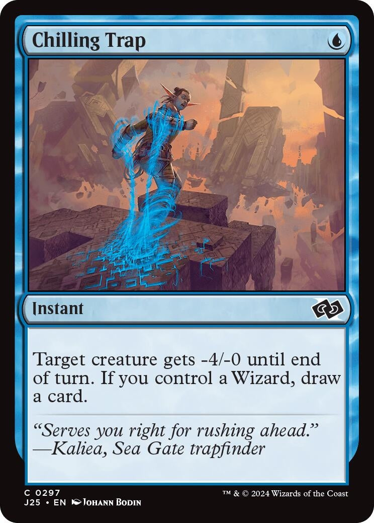 Image for Chilling Trap (Foundations Jumpstart) (297) - Magic: The Gathering