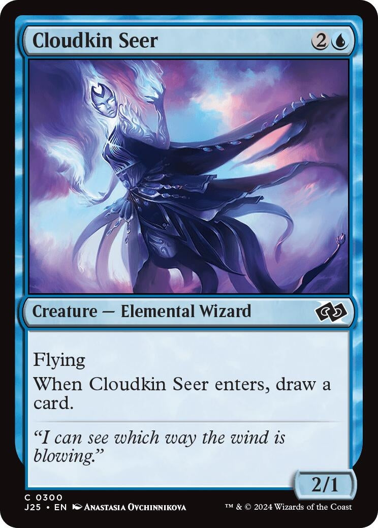 Image for Cloudkin Seer (Foundations Jumpstart) (300) - Magic: The Gathering
