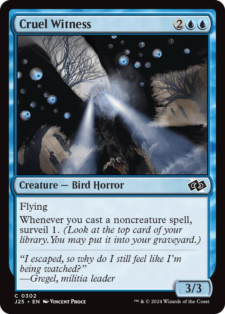 Image for Cruel Witness (Foundations Jumpstart) (302) - Magic: The Gathering