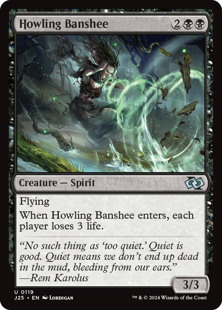 Image for Howling Banshee (Foundations Jumpstart) (119) - Magic: The Gathering