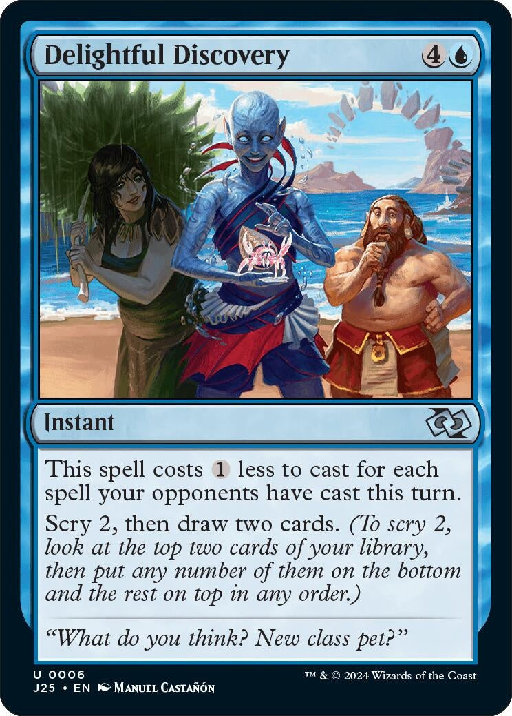 Image for Delightful Discovery (Foundations Jumpstart) (6) - Magic: The Gathering