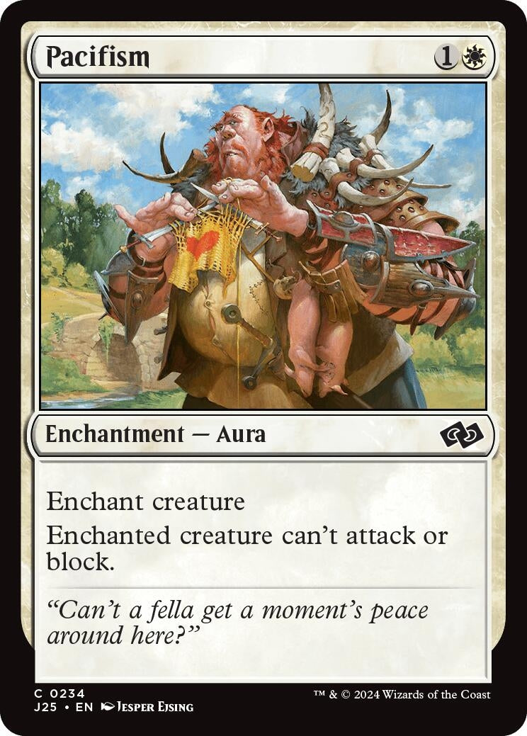 Image for Pacifism (Foundations Jumpstart) (234) - Magic: The Gathering