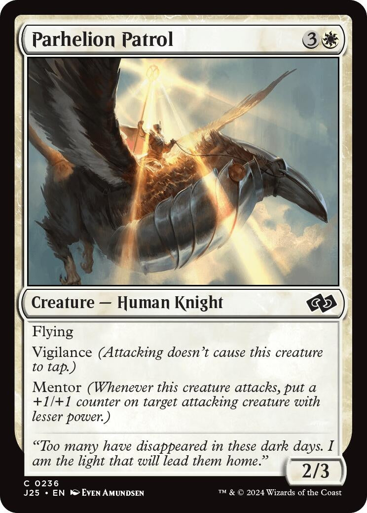 Image for Parhelion Patrol (Foundations Jumpstart) (236) - Magic: The Gathering