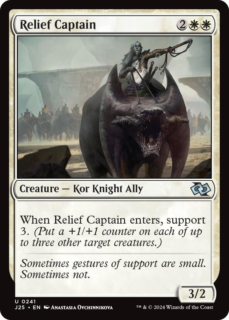 Image for Relief Captain (Foundations Jumpstart) (241) - Magic: The Gathering