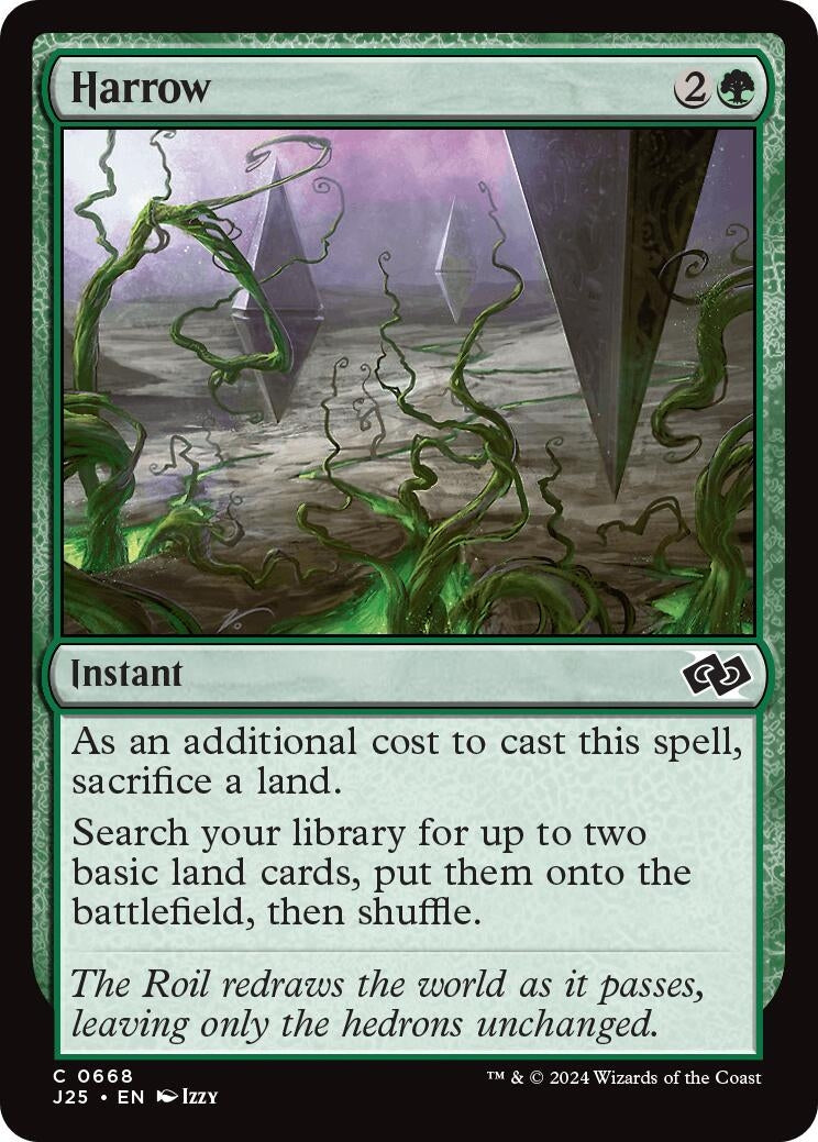 Image for Harrow (Foundations Jumpstart) (668) - Magic: The Gathering