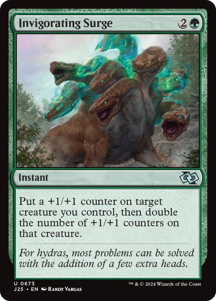 Image for Invigorating Surge (Foundations Jumpstart) (673) - Magic: The Gathering