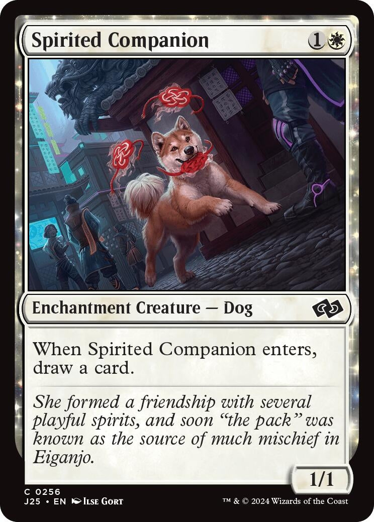 Image for Spirited Companion (Foundations Jumpstart) (256) - Magic: The Gathering