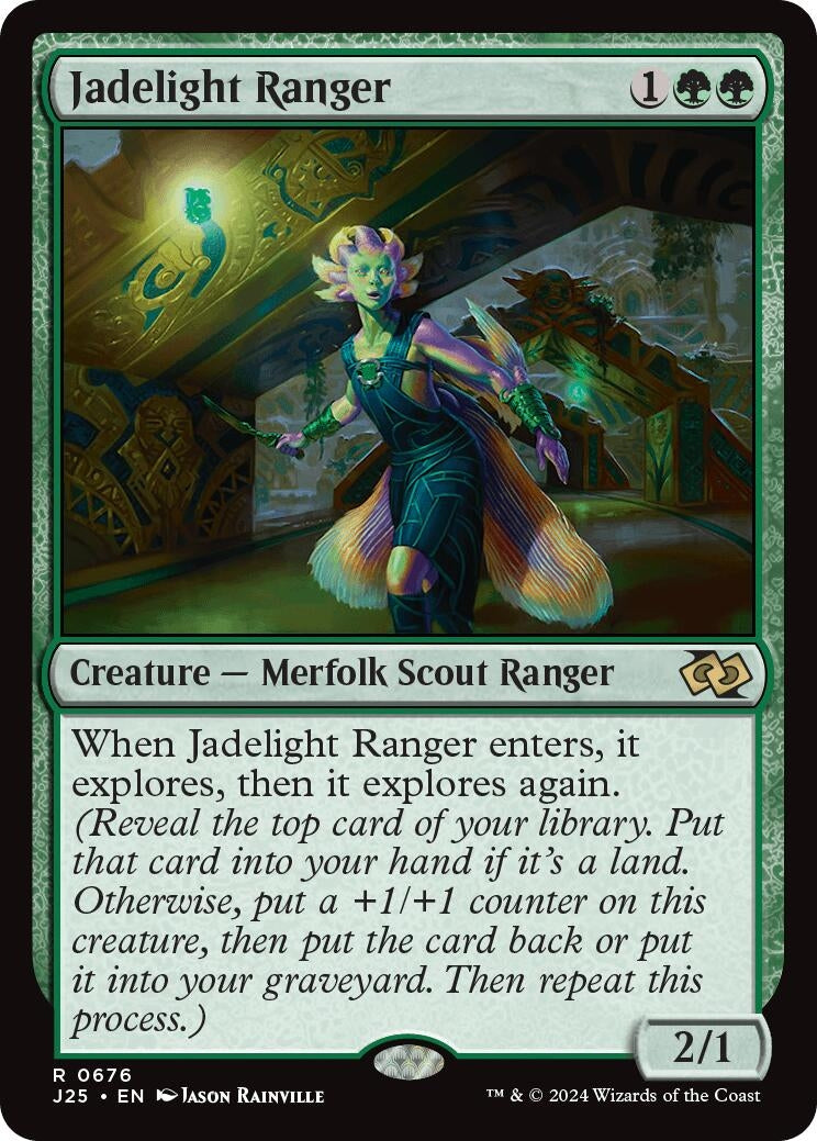 Image for Jadelight Ranger (Foundations Jumpstart) (676) - Magic: The Gathering