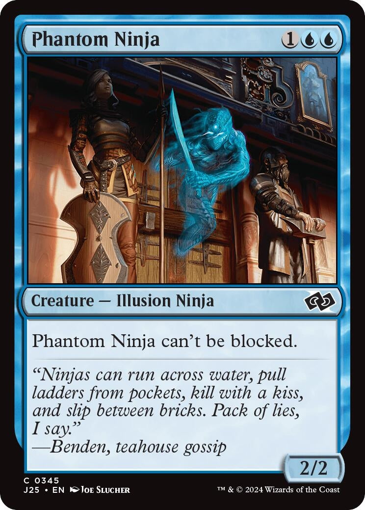 Image for Phantom Ninja (Foundations Jumpstart) (345) - Magic: The Gathering