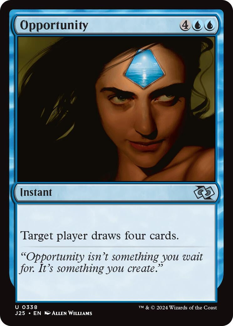 Image for Opportunity (Foundations Jumpstart) (338) - Magic: The Gathering