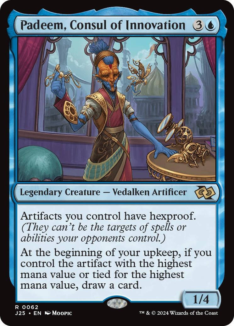 Image for Padeem, Consul of Innovation (Anime) (Foundations Jumpstart) (62) - Magic: The Gathering