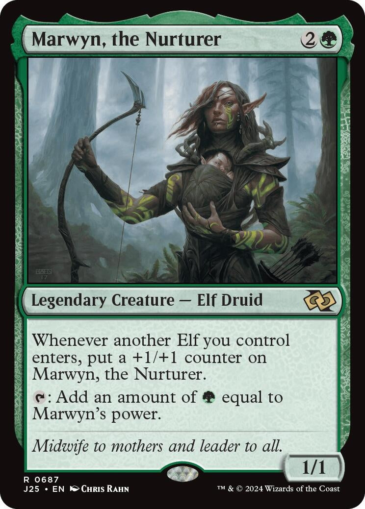 Image for Marwyn, the Nurturer (Foundations Jumpstart) (687) - Magic: The Gathering