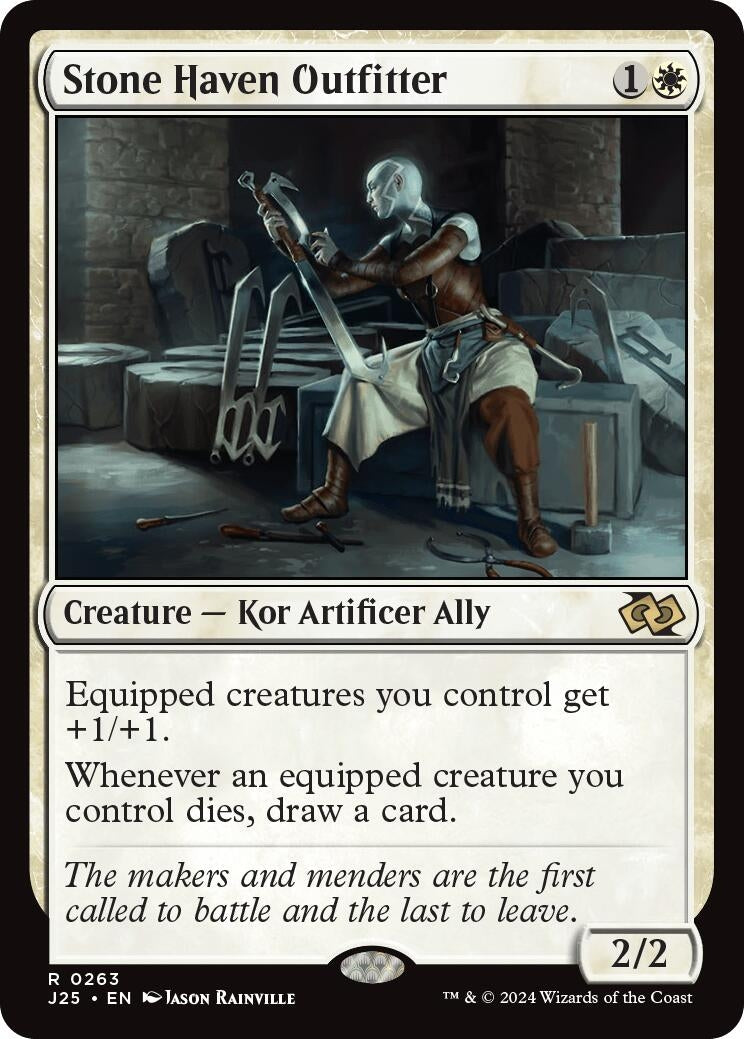 Image for Stone Haven Outfitter (Foundations Jumpstart) (263) - Magic: The Gathering