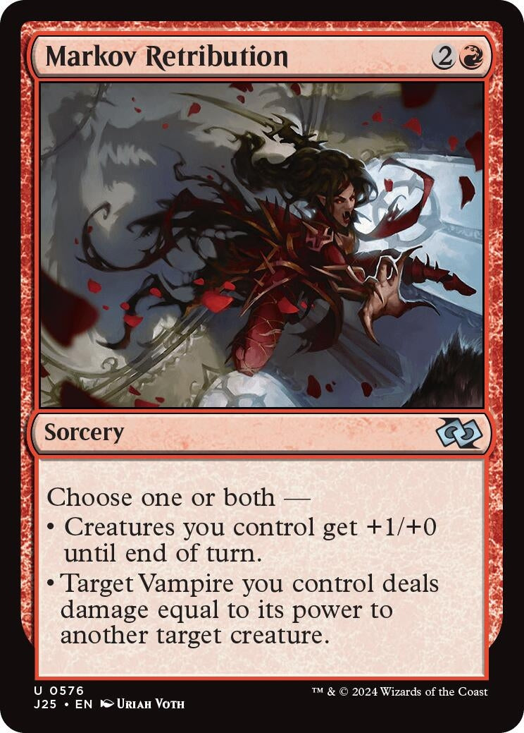 Image for Markov Retribution (Foundations Jumpstart) (576) - Magic: The Gathering