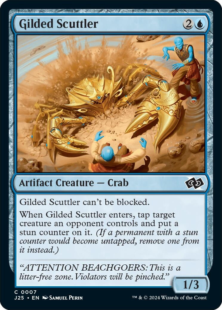 Image for Gilded Scuttler (Foundations Jumpstart) (7) - Magic: The Gathering