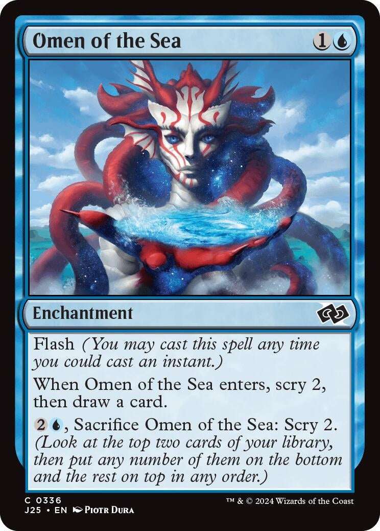 Image for Omen of the Sea (Foundations Jumpstart) (336) - Magic: The Gathering
