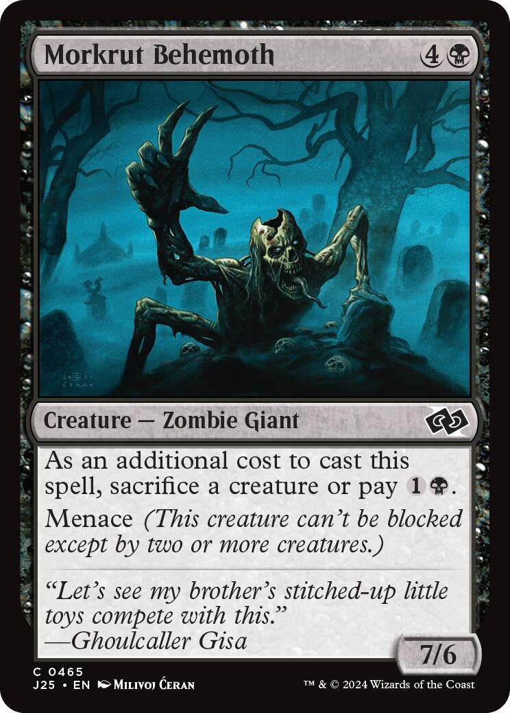 Image for Morkrut Behemoth (Foundations Jumpstart) (465) - Magic: The Gathering