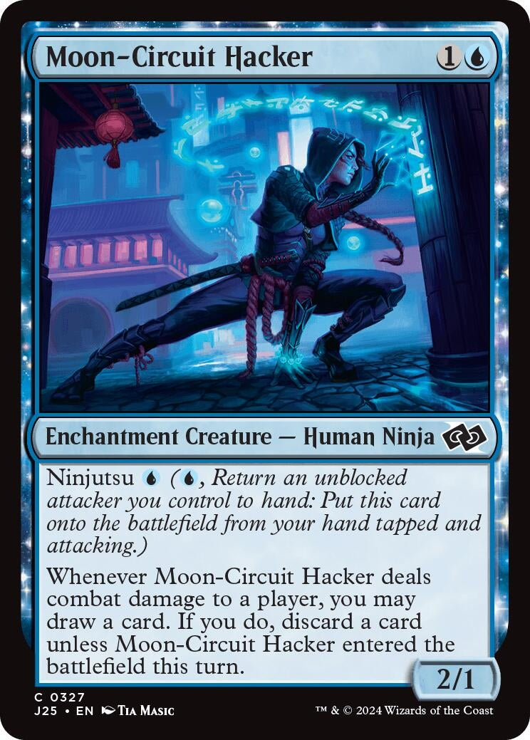Image for Moon-Circuit Hacker (Foundations Jumpstart) (327) - Magic: The Gathering