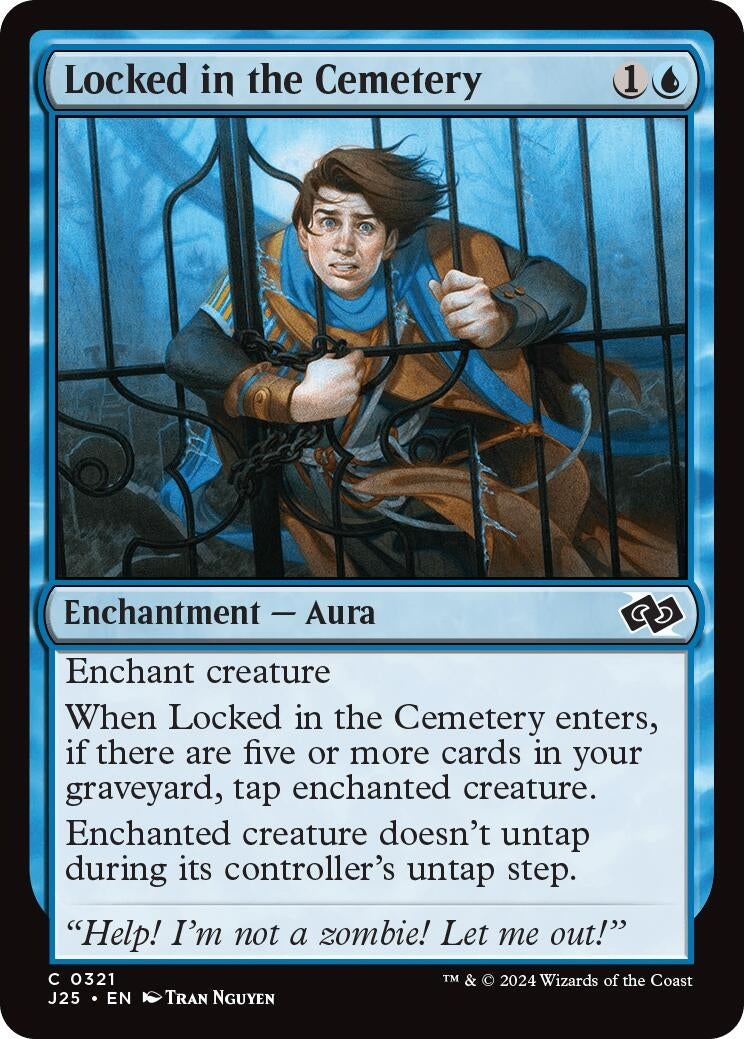 Image for Locked in the Cemetery (Foundations Jumpstart) (321) - Magic: The Gathering