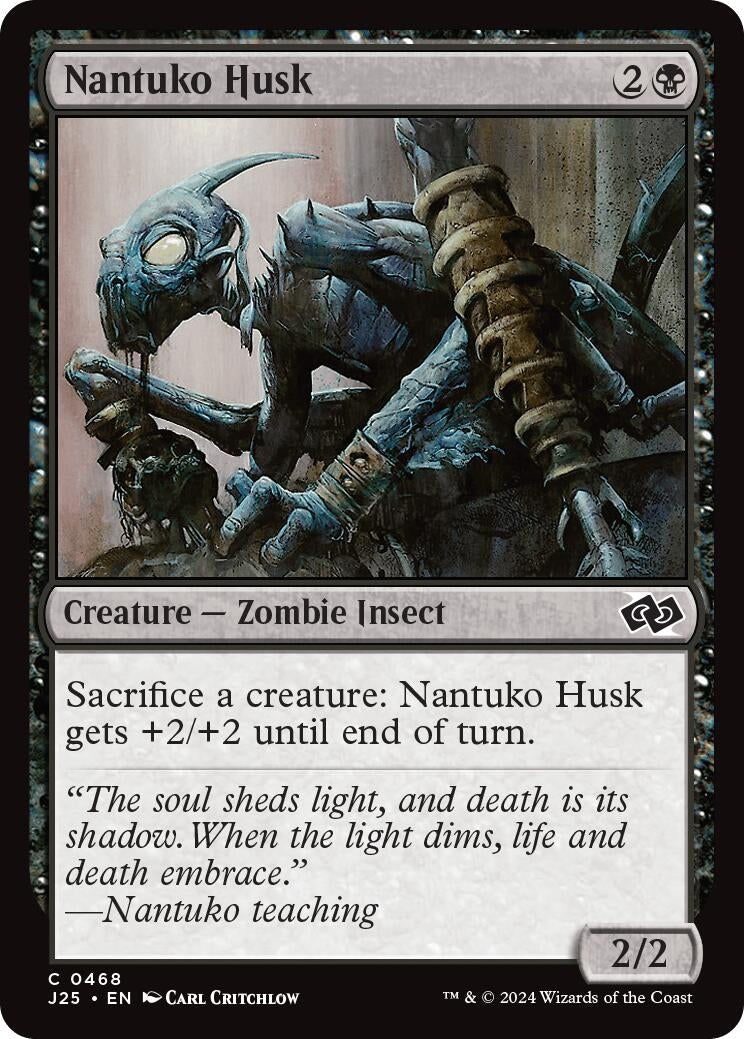 Image for Nantuko Husk (Foundations Jumpstart) (468) - Magic: The Gathering