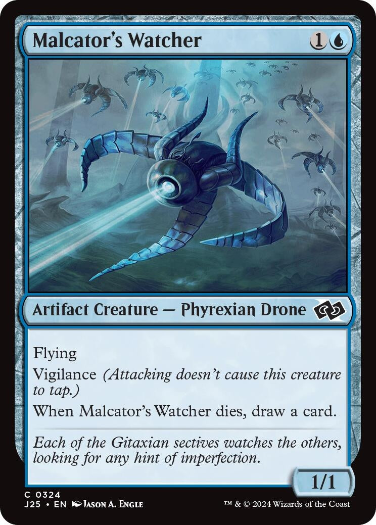 Image for Malcator's Watcher (Foundations Jumpstart) (324) - Magic: The Gathering