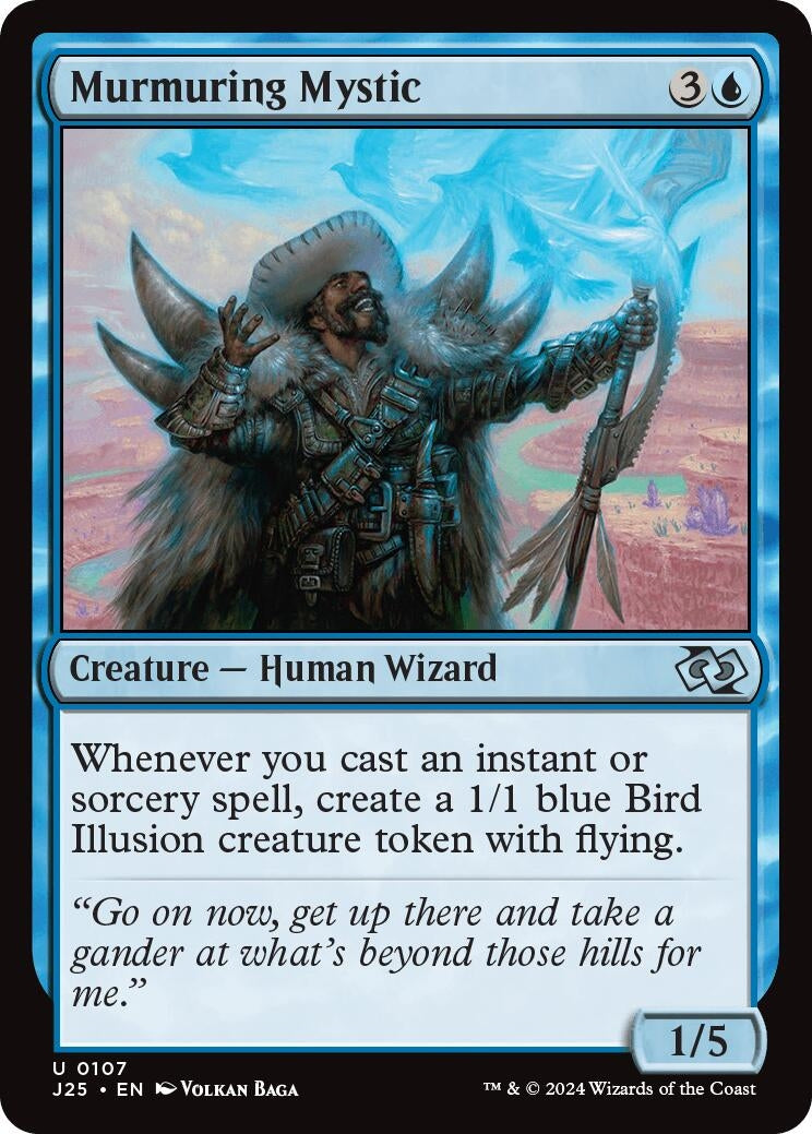 Image for Murmuring Mystic (Foundations Jumpstart) (107) - Magic: The Gathering