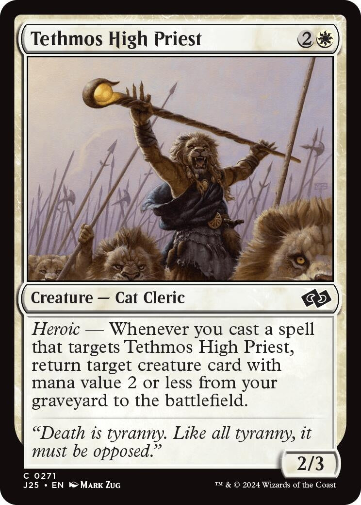 Image for Tethmos High Priest (Foundations Jumpstart) (271) - Magic: The Gathering