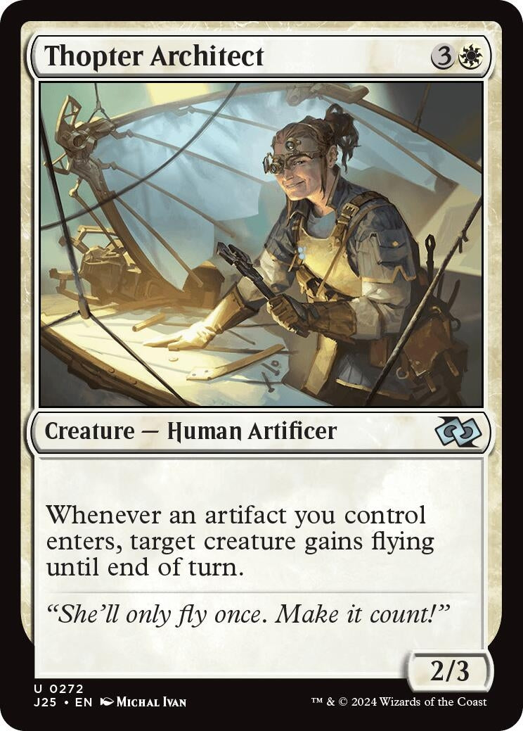 Image for Thopter Architect (Foundations Jumpstart) (272) - Magic: The Gathering