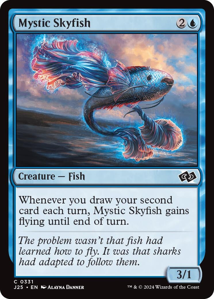 Image for Mystic Skyfish (Foundations Jumpstart) (331) - Magic: The Gathering