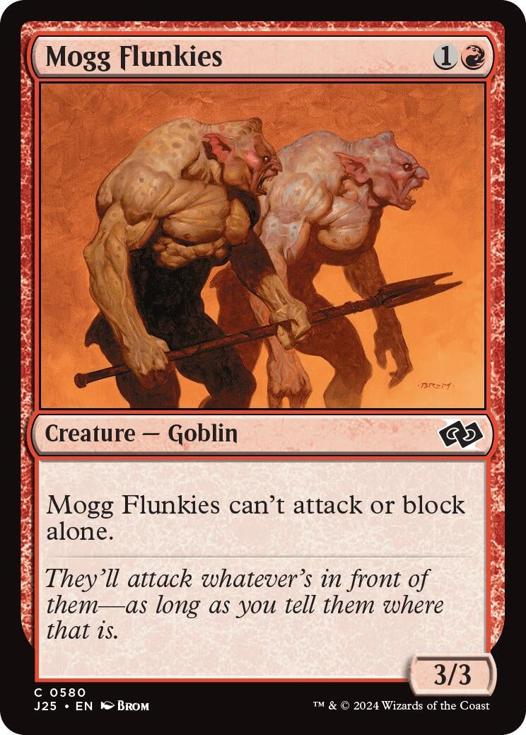 Image for Mogg Flunkies (Foundations Jumpstart) (580) - Magic: The Gathering