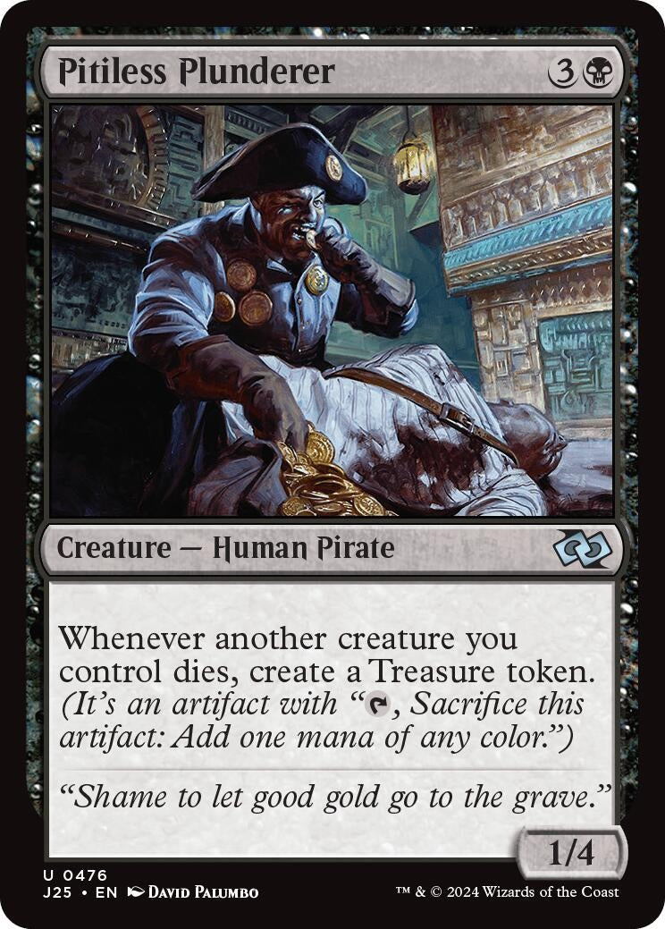 Image for Pitiless Plunderer (Foundations Jumpstart) (476) - Magic: The Gathering