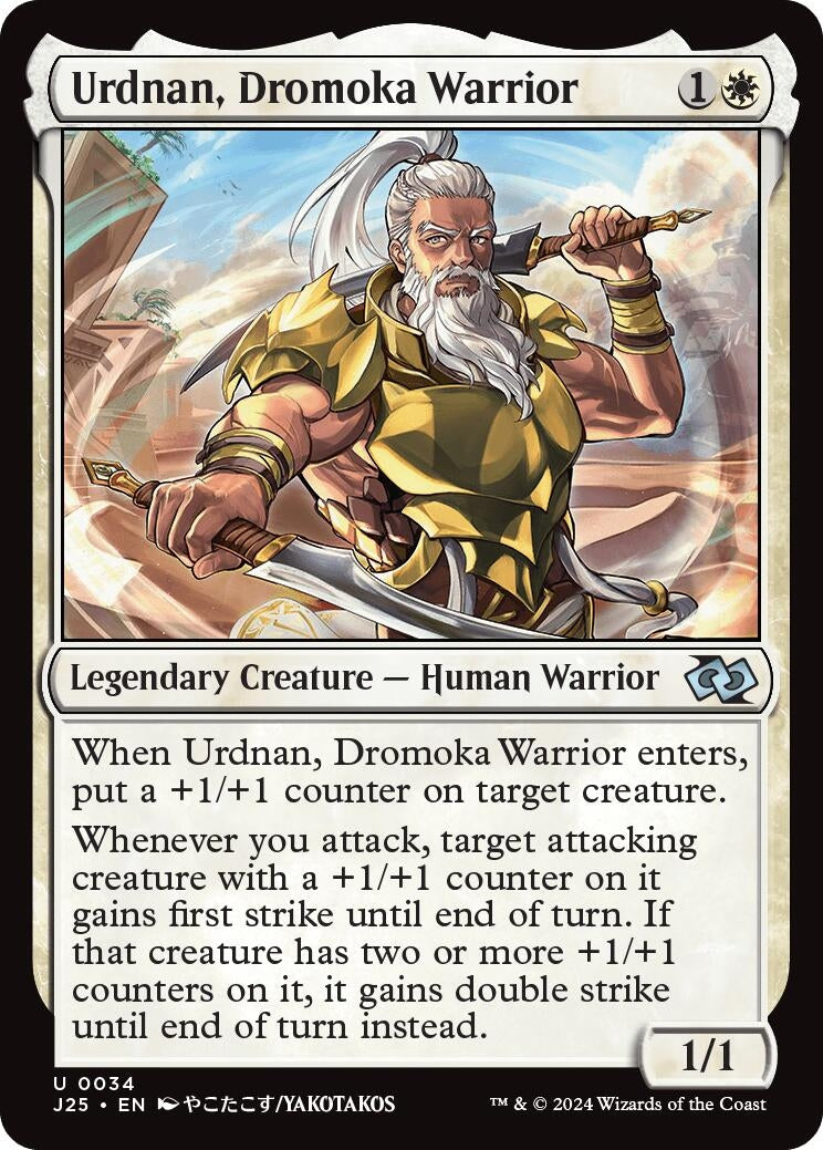 Image for Urdnan, Dromoka Warrior (Anime) (Foundations Jumpstart) (34) - Magic: The Gathering