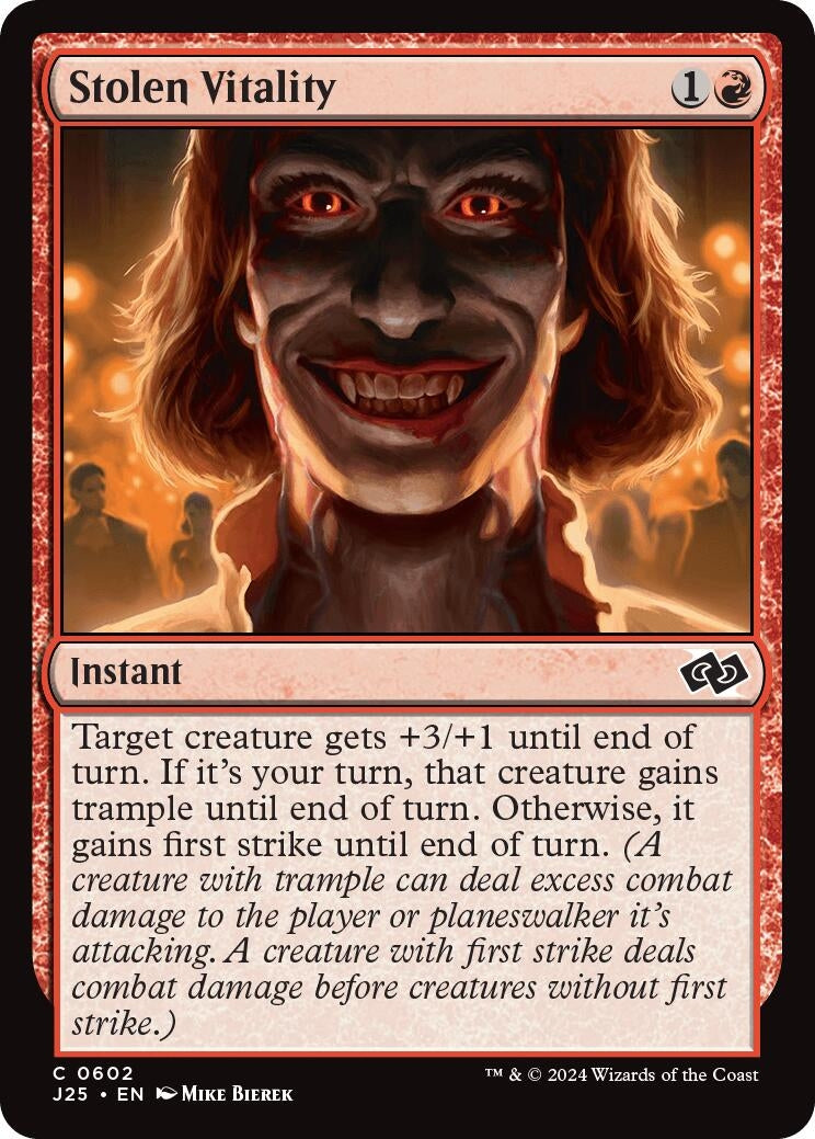 Image for Stolen Vitality (Foundations Jumpstart) (602) - Magic: The Gathering