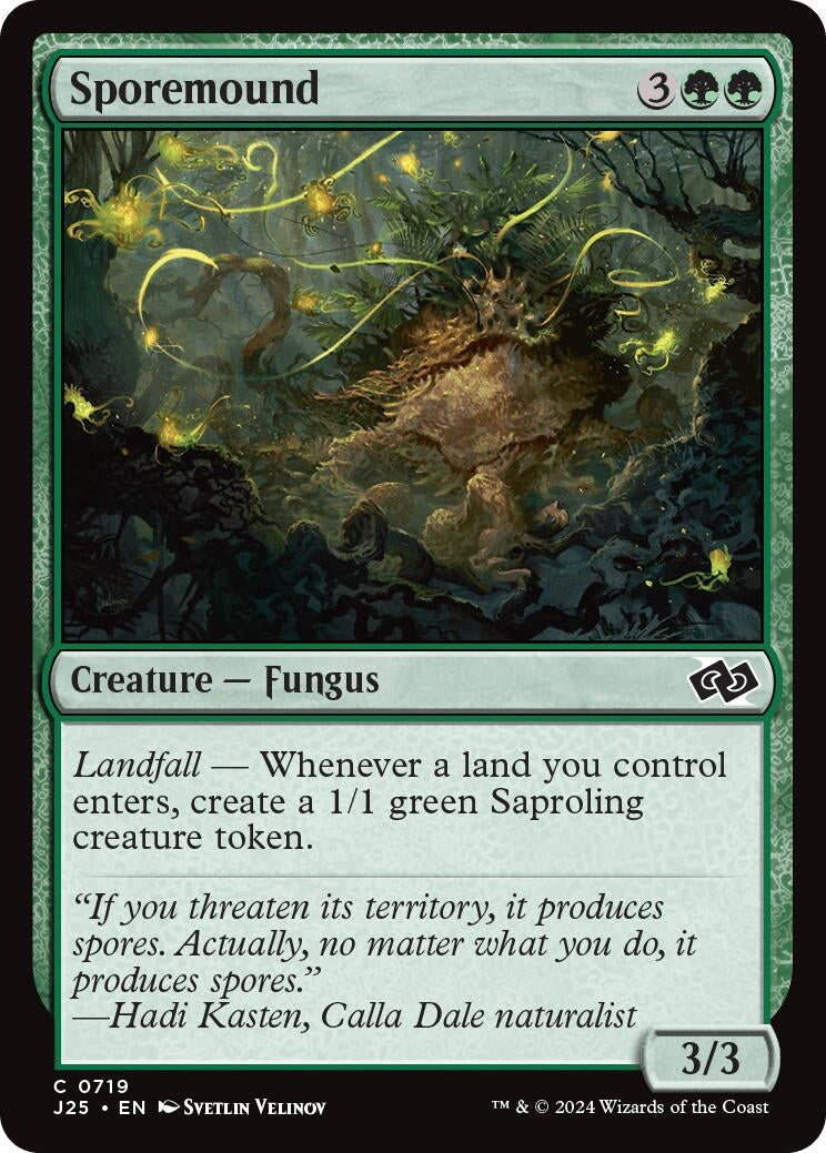 Image for Sporemound (Foundations Jumpstart) (719) - Magic: The Gathering