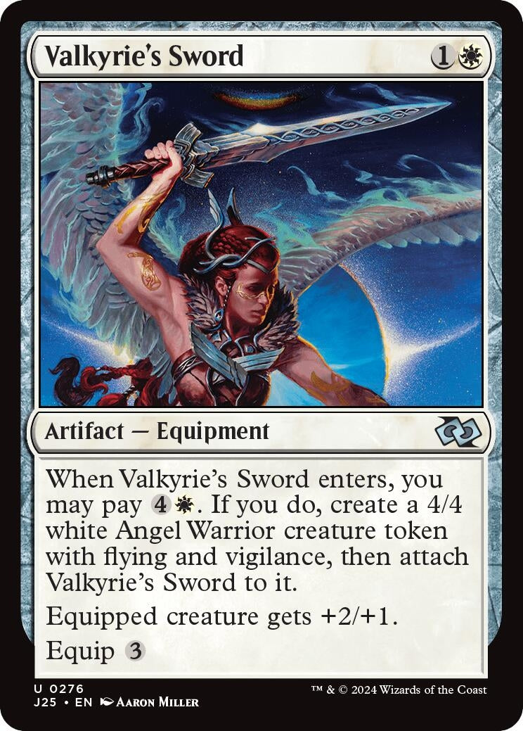 Image for Valkyrie's Sword (Foundations Jumpstart) (276) - Magic: The Gathering