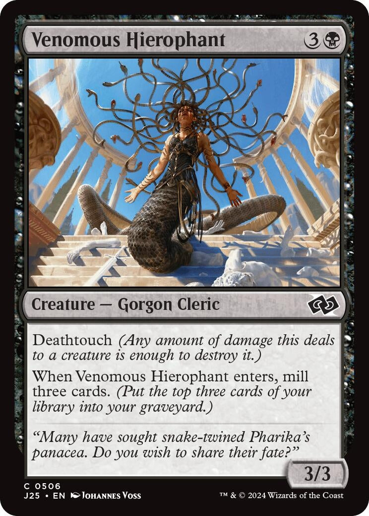 Image for Venomous Hierophant (Foundations Jumpstart) (506) - Magic: The Gathering