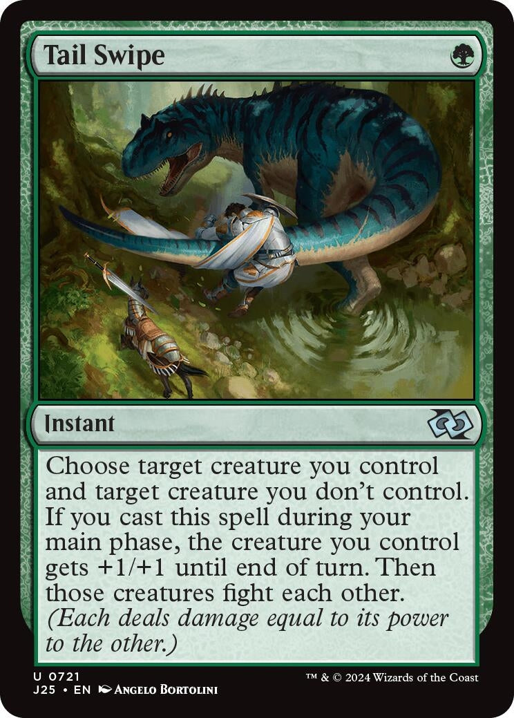 Image for Tail Swipe (Foundations Jumpstart) (721) - Magic: The Gathering