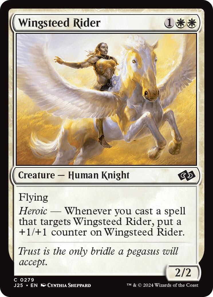 Image for Wingsteed Rider (Foundations Jumpstart) (279) - Magic: The Gathering